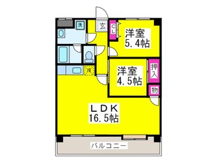 グレース津久野Ⅱの物件間取画像